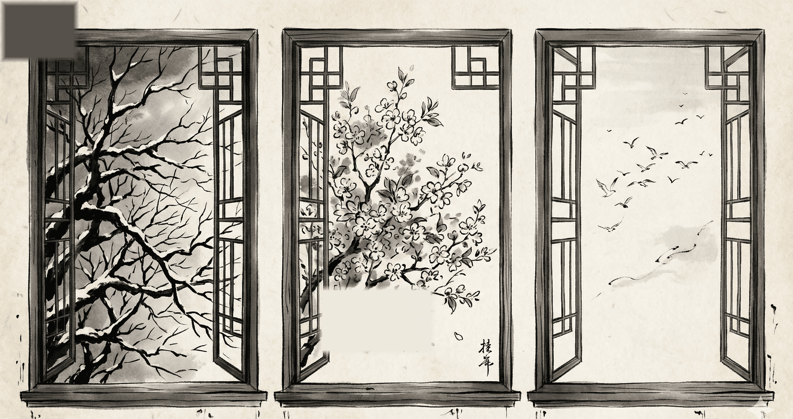Three Windows